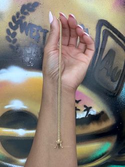 18k Solid Cuban Bracelet