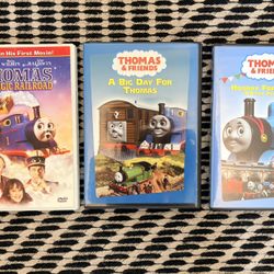 Thomas The Tank Engine Dvd’s 