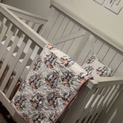 Baby Crib And Mattress 