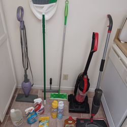Assorted Cleaning Supplies - Price Includes All 