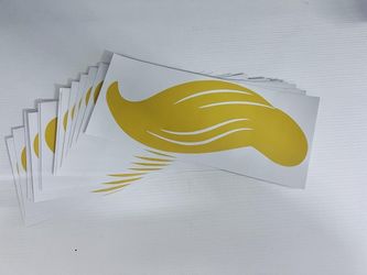 Trump Hair Vinyl Sticker