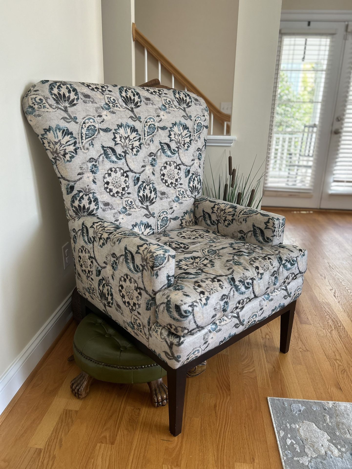 Country Chic Wingback Chairs 