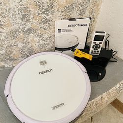 ECOVACS Deebot N79W App Control Quiet Running Home Robotic Multi Surface Self Charging Vacuum Cleaner With Controller 