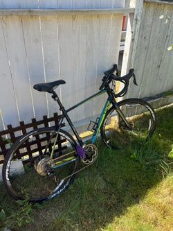 Liv Avail Advanced (carbon frame) with disc brakes and Giant P-R2 wheels.