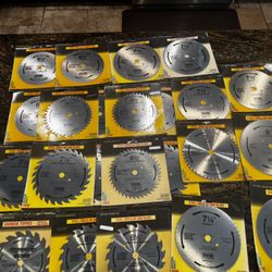 23 Circular Cut Saw Bladed New In Pkg