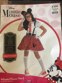 Minnie Mouse Nerd Costume Kids