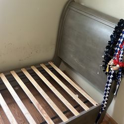 Bed frame for twin size bed. (No matress included)