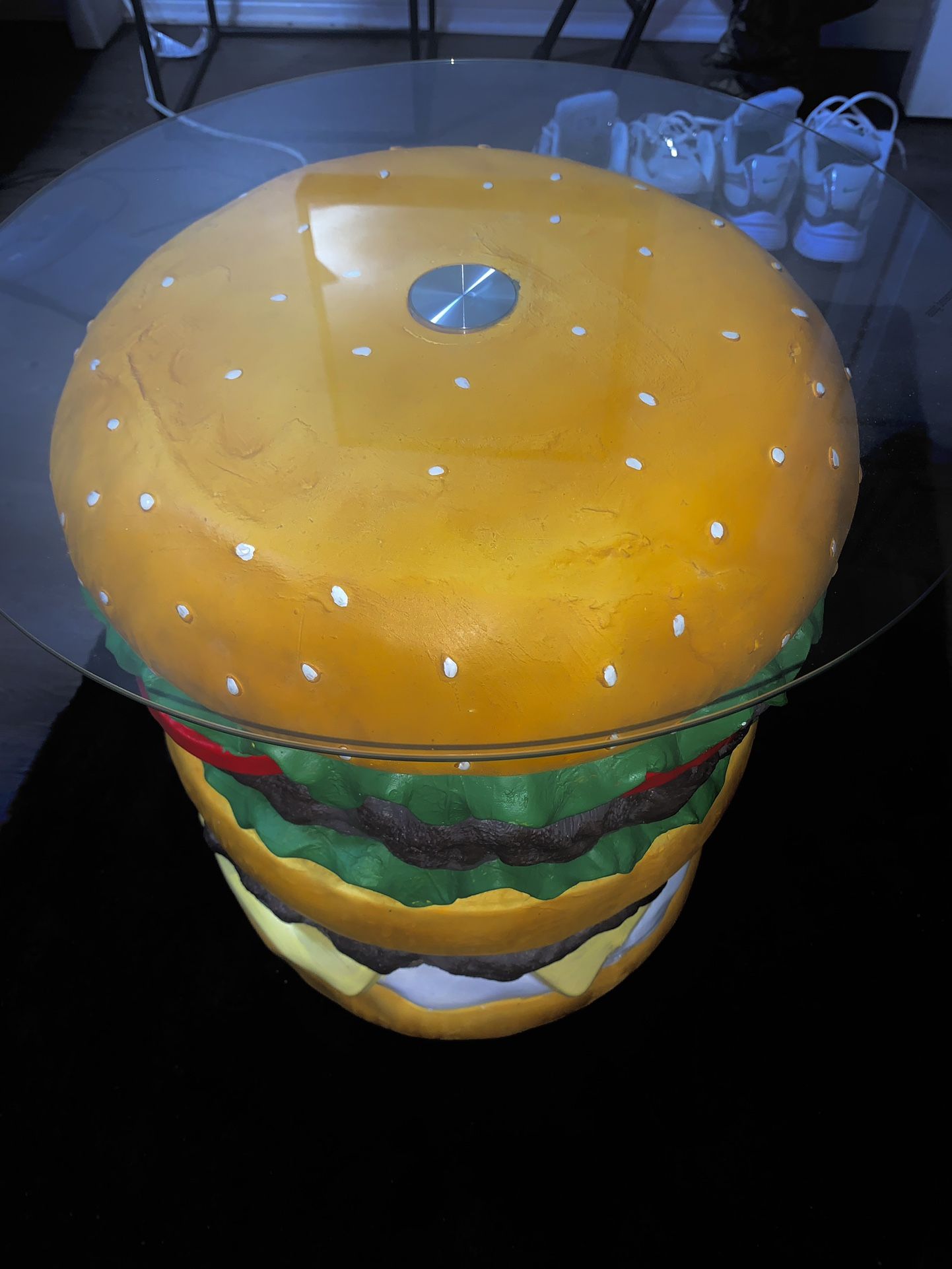 Viral TikTok Cheeseburger End Table