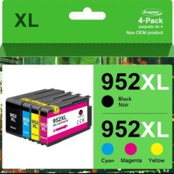 952XL Ink Cartridges Replacement for HP