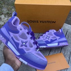 Purple lv skates