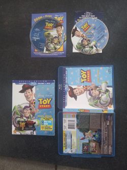 Toy Story Blu Rays and DVD combo