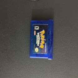 Authentic Pokémon Sapphire Version.