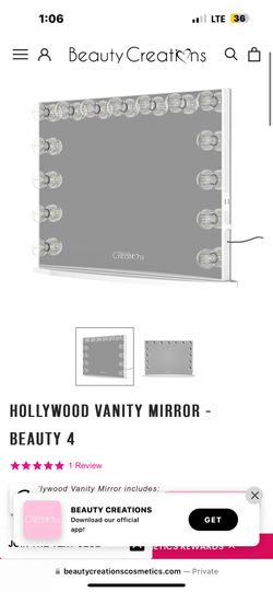 43in x 31in Beauty Creations Vanity