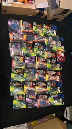 Lot of 28 Mixed Star Wars Power of The Force 1(contact info removed) Kenner Action Figures