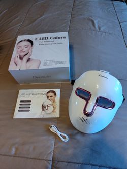 Red light mask for face