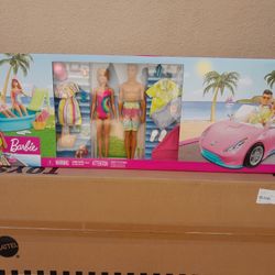 Barbie And Ken With Car