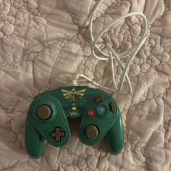 Zelda GameCube Controller With Wii Cord Attachment 