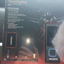 Bullseye Pocket Air Compressor 