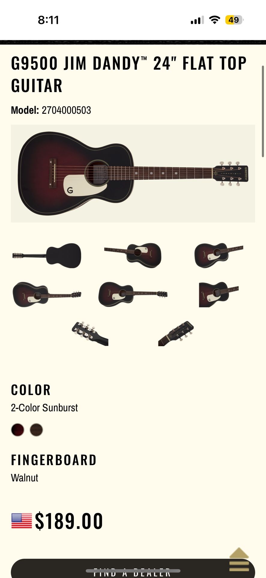 Guitar For Sale - 50% Off