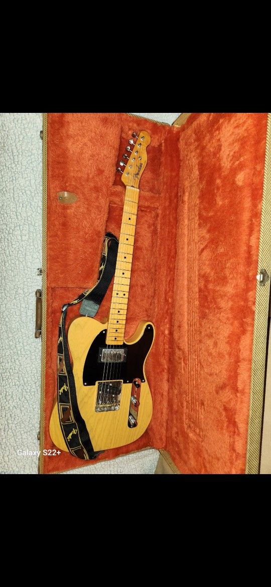 1952  Fender Telecaster. Reissue 