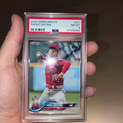 Rookie 2018 Topps update PSA 8 Shohei Ohtani