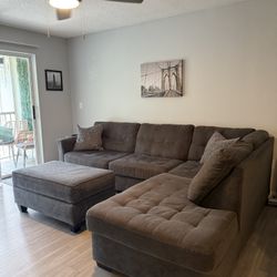 Sectional & Ottoman 