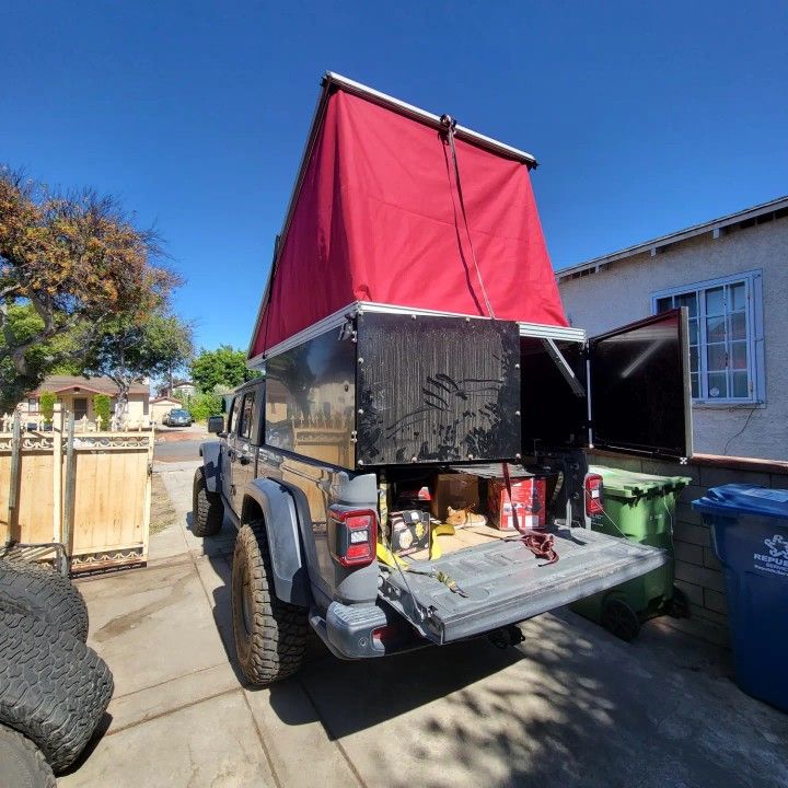 Diy Wedge Camper For 5ft Truck Bed.