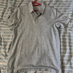 TPJ Gray Short Sleeve Polo Shirt