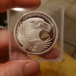 1 oz fine Silver Coin .999 