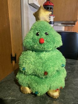 Light Up Christmas Tree Plush