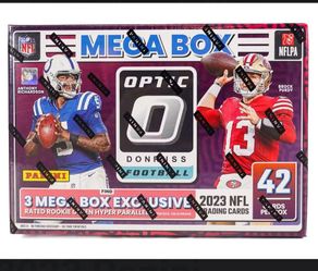 2023 Panini NFL Donruss Optic Football Mega Box $95