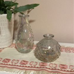 Opal Flower Vases
