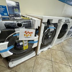 NEW WASHER AND DRYER 