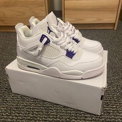 Jordan 4 Metallic Purple 