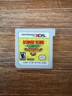 Donkey Kong Country Returns Nintendo 3DS Game (GAME CARTRIDGE ONLY)