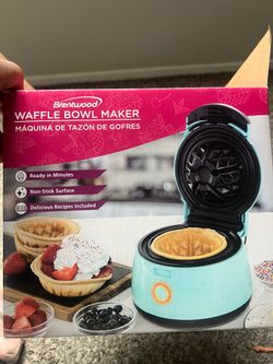 Brentwood waffle bowl maker