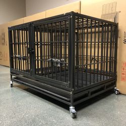 🔵Brand New  dog cat pet kennel cage crate as in Picture.   See dimensions in last picture 👍🏻