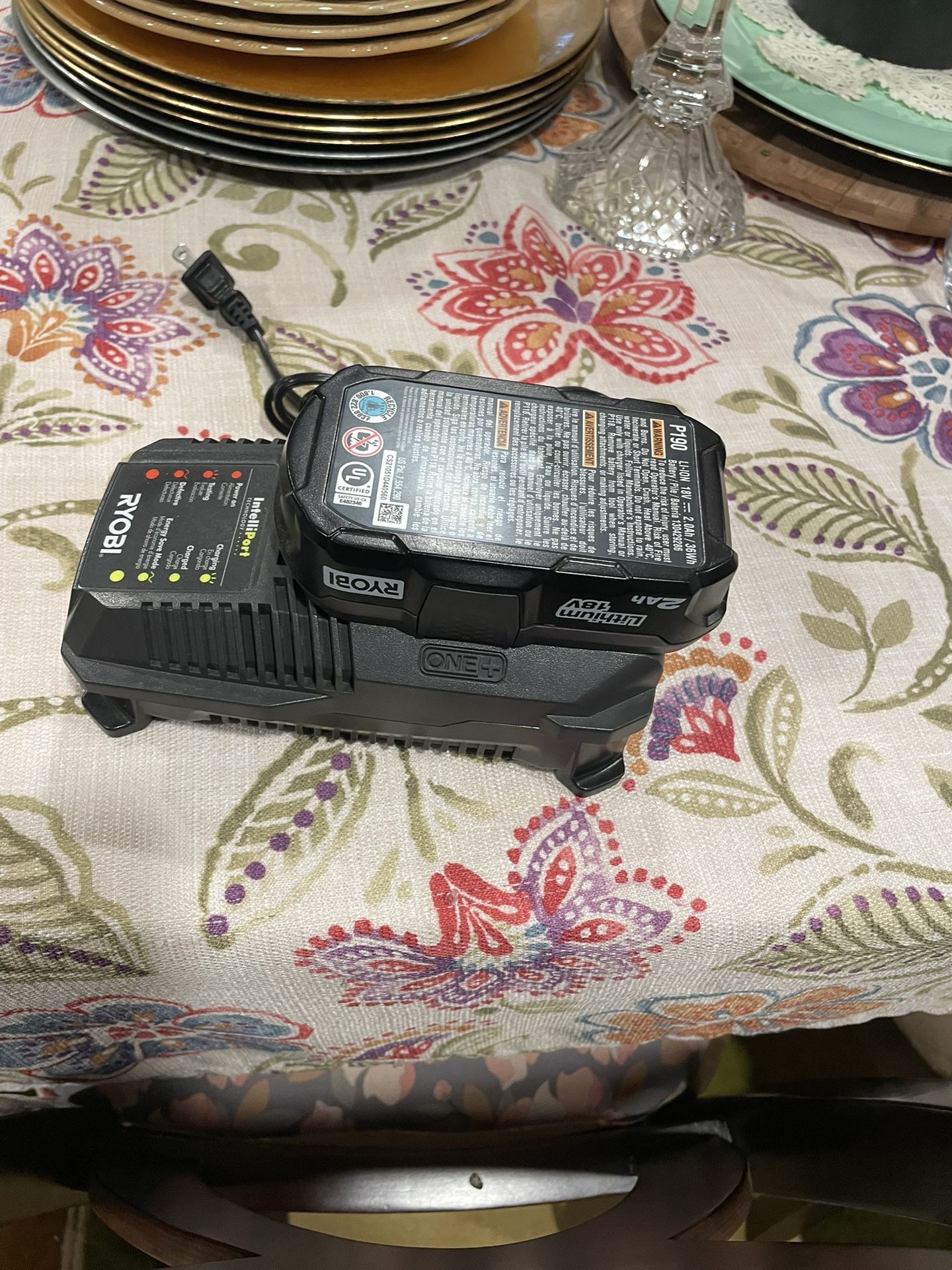 Recharge Stations Battery Ryobi