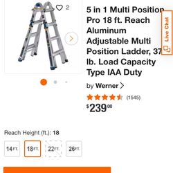 Werner Multi-Position Pro Ladder