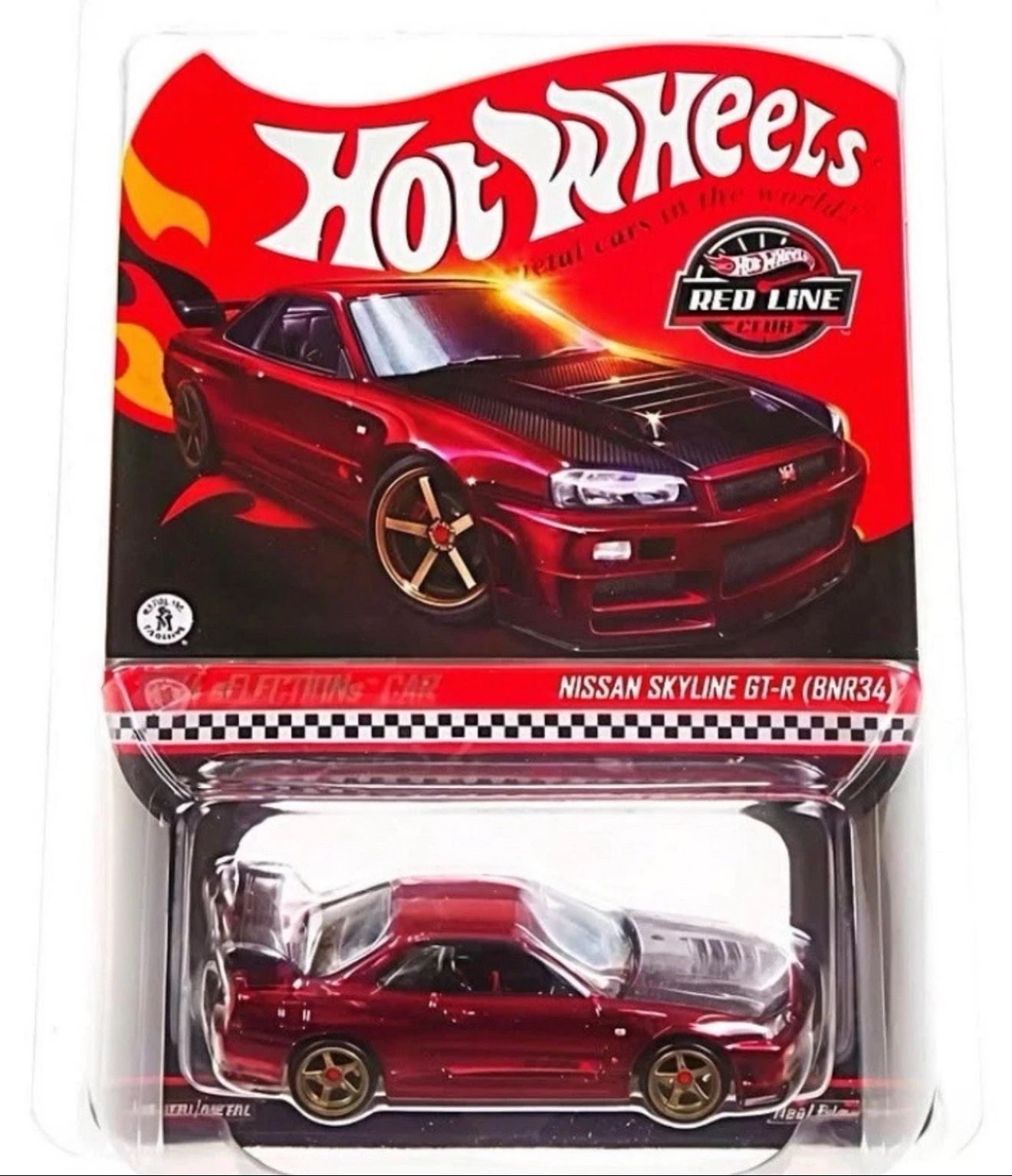 HOT WHEELS RLC EXCLUSIVE SELECTIONS NISSAN SKYLINE GT-R BNR34 