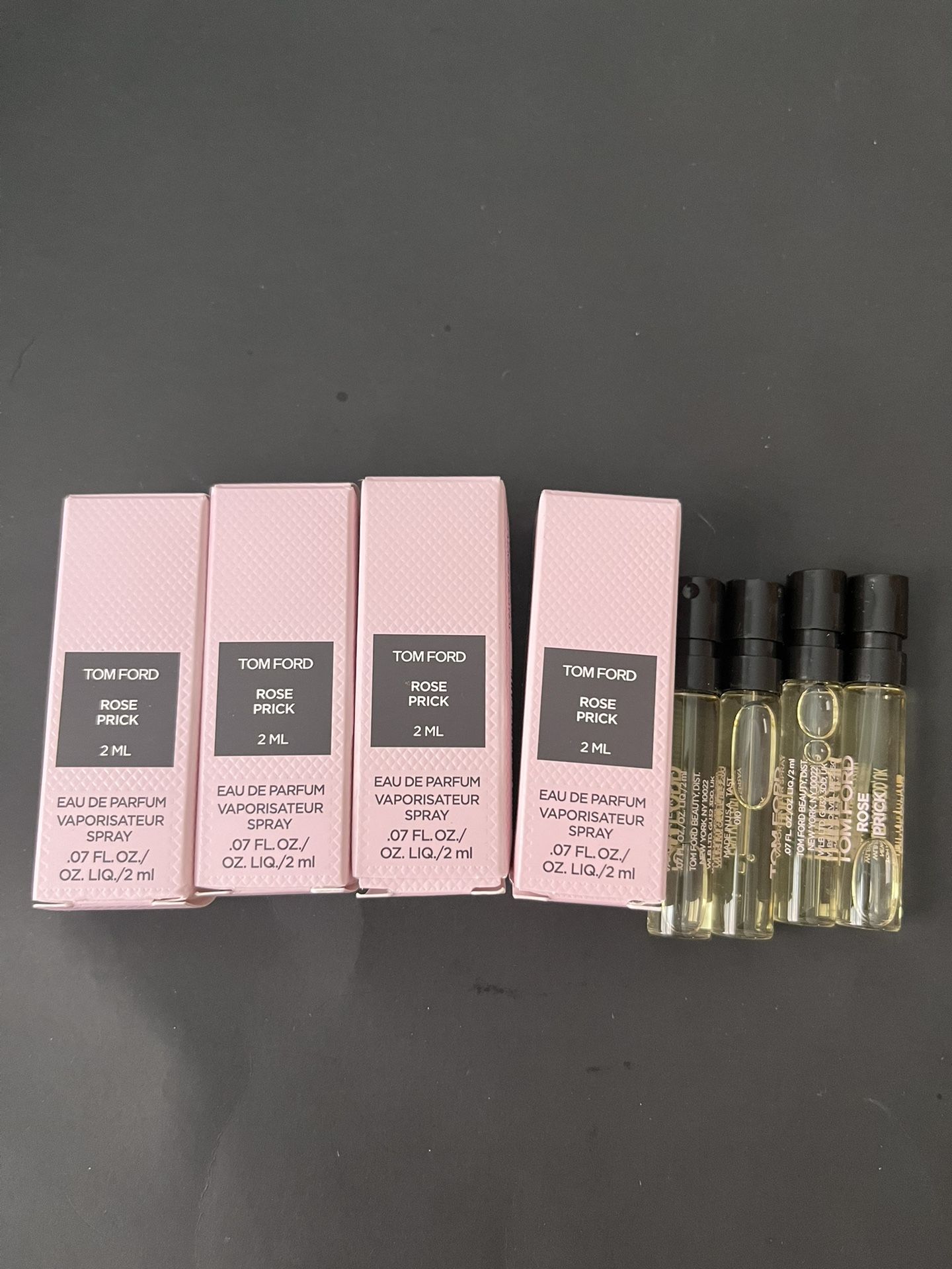 Tom Ford Rose Prick Eau de Parfum EDP Mini Spray  Lot of 4