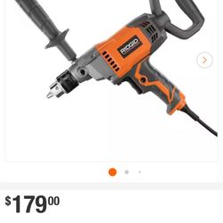 Ridgid Corded 1/2 Mixer 