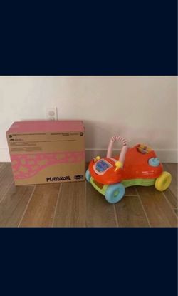 2 in 1 push car walker