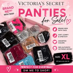 💕 Brand New Victoria’s Secret Panties – Size XL 💕
