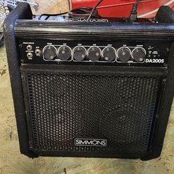 Simmons DA200S Electronic Drum Set Monitor $100