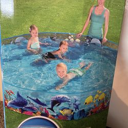 BRAND NEW  Large 8 Foot Round Pool 