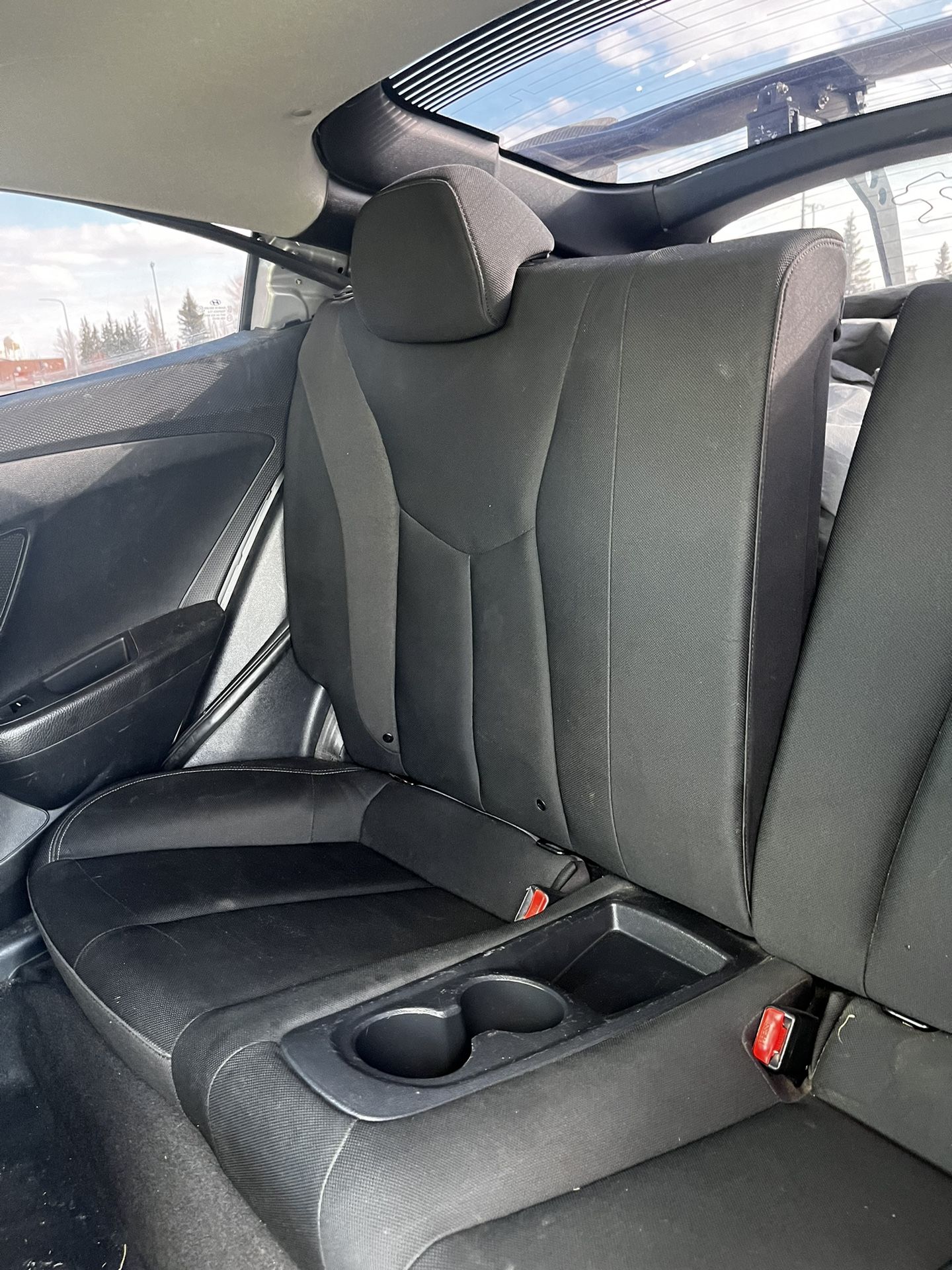 2016 Veloster Rear Seats