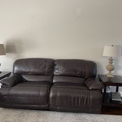 Leather Recliner Couches 