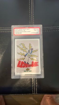 2000 upper deck MVP trading card