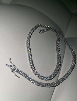 Diamond Tennis Chain (22”)